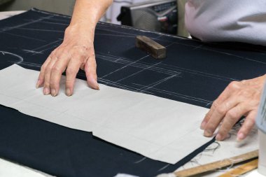 takım elbise, el dikiş yapma