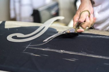 terzi dikiş, el ile desenlendirme,