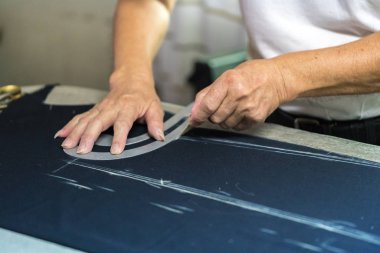 terzi dikiş, el ile desenlendirme,