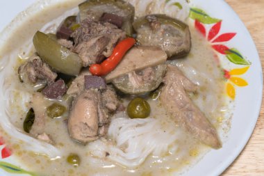 Tay gıda yeşil tavuk köri, Tayland ünlü yemekleri