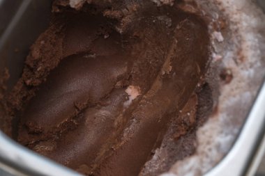 dondurma, dokusuna kadar yakın