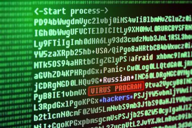 Program kodundaki bir virüs imza arayın. Rus hacker