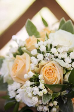 Festival düğün buket gül gelin için gelen