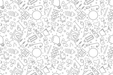 Vektör ışık desen. Açık kesintisiz renkli