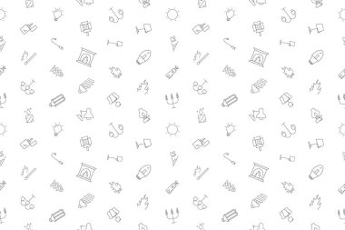 Vektör ışık desen. Açık kesintisiz renkli