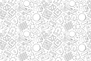 Vektör güvenlik desen. Güvenlik sorunsuz arka plan