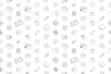 Vektör çalışma alanı desen. İşyeri sorunsuz arka plan