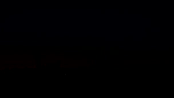 小鹿川堤防の吉川オラの日の出の時間経過 — ストック動画