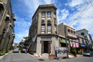 : Songkhla, Thailand - 19 Eylül 2016: Songkhla Old Town 