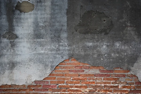 오래 된 벽돌 벽 텍스처 배경 wallpa에 금이 콘크리트 스톡 이미지