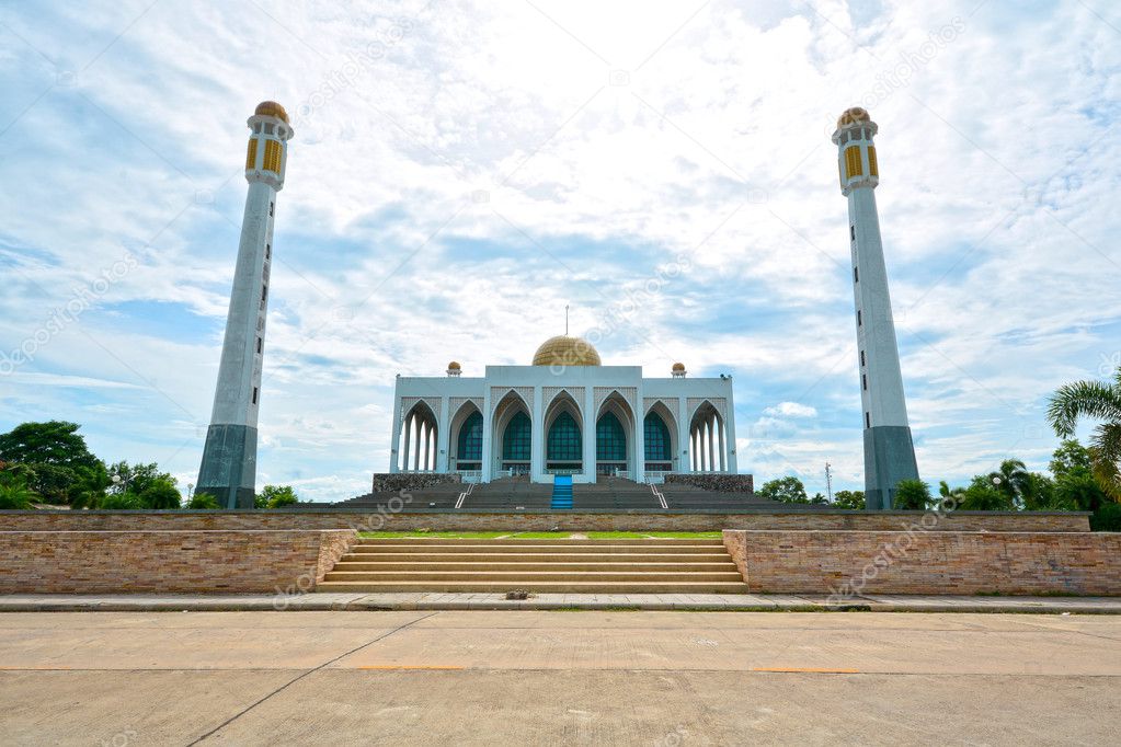 Central Mosque ,Hatyai, Songkhla, Thailand.