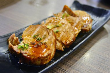 Chashu domuz eti, Japon gıda tarzı