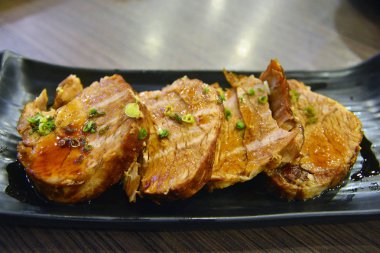 Chashu domuz eti, Japon gıda tarzı