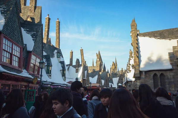 OSAKA, JAPÃO 2 de Dezembro de 2016: O Mundo Mágico de Harry Potter — Fotografia de Stock