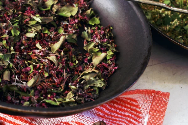 Various Herbals Preparation — Stock Photo, Image