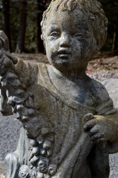 Graceful Boy Statue — Stock Photo, Image