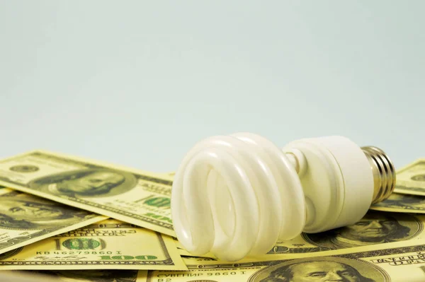 Image Based How Cfl Bulbs Can You Money Using Them Stock Picture