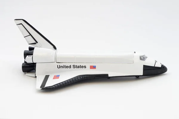 Scale Model American Spaceship Holds True Meaning Advancements Made Recent — Stock Photo, Image