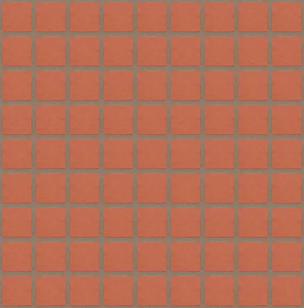 Textur Einer Ziegelwand Aus Quadratischen Ziegeln — Stockfoto