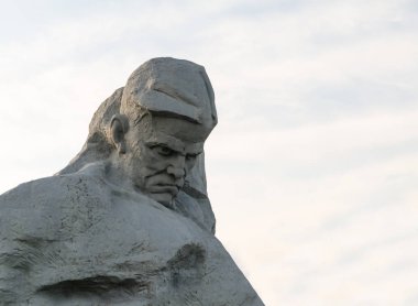 Brest Beyaz Rusya - ünlü anıt Brest kahraman kale heykel cesaret Merkezi mimari topluluğu 2016 olabilir.