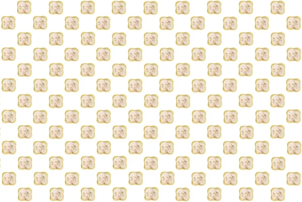 Γεωμετρικό Υπόβαθρο Κεραμικό Μπολ Αλάτι Τοποθετείται Ένα Ύφασμα Κλιμακωτή Διάταξη — Φωτογραφία Αρχείου