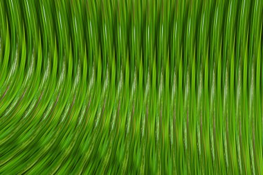 hacimsel arka plan yeşil parlak dalga bend dinamik dikey çizgiler yivli