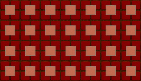 Geometric Abstract Background Square Texture Dark Red Tile — Stock Photo, Image