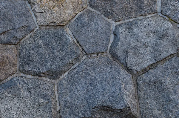 Povrchu Dlaždice Kamenného Plátna Pozadí Vzorek Tmavě Šedá Linkami Cementu — Stock fotografie