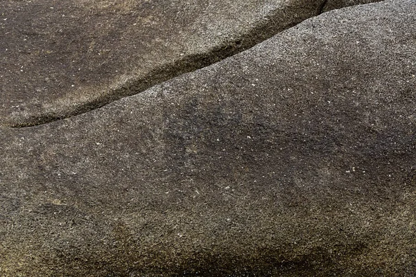 Сіра Кам Яна Поверхня Вивітрювана Патина Тріщина Закругленими Краями Скелястий — стокове фото