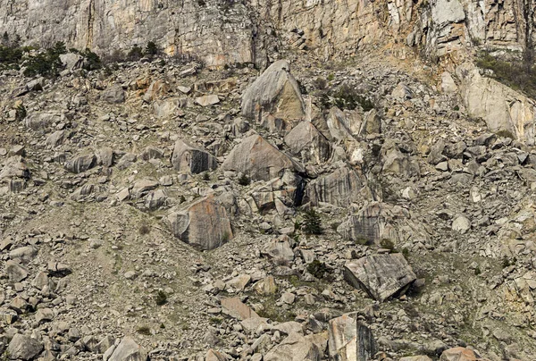 mountain slope many gray stone weathered background natural, inaccessible wall rocky