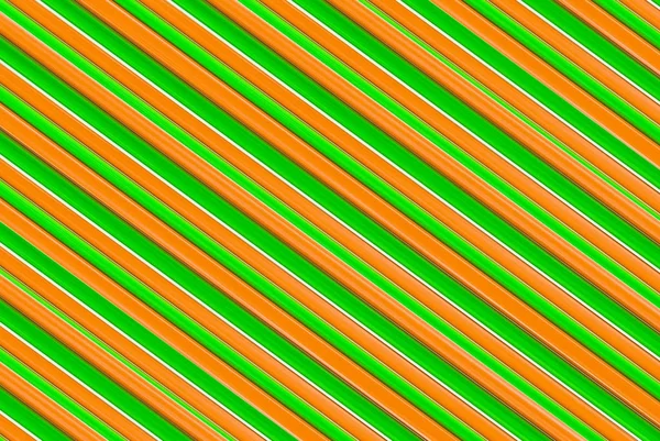 Remsa Grön Orange Diagonal Ljusa Glänsande Bakgrund Trä Textur Webbdesign — Stockfoto