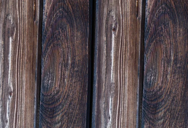 Marrón oscuro textura de madera fondo envejecido parte vieja de tela paralela tablero ancho — Foto de Stock