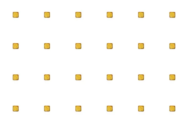 Goldene Maiskörner Einer Braunen Schüssel Ein Holzmuster Auf Weißem Hintergrund — Stockfoto