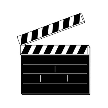 Film clapper illüstrasyon tasarımı