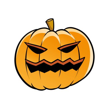 Cadılar Bayramı Balkabağı illüstrasyon tasarımı