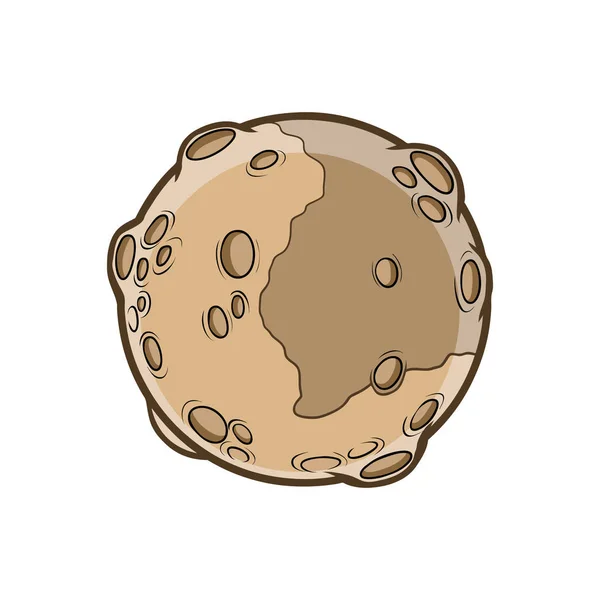 Planeet Mercurius afbeelding ontwerp — Stockvector