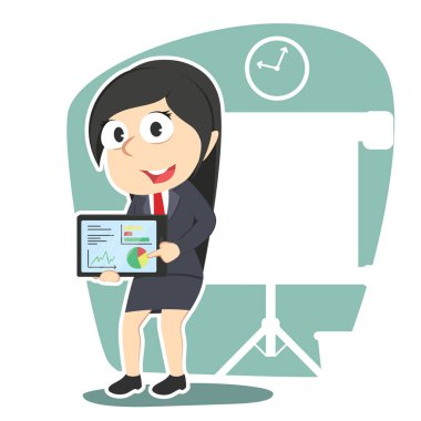 işkadını sunu tablet ile