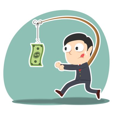 işadamı para peşinde