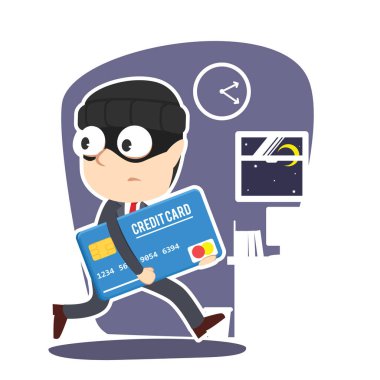 işadamı çalmak kredi kartı