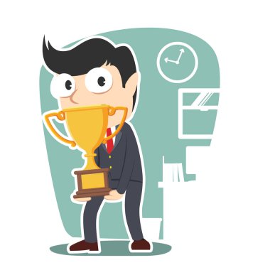 işadamı taşıma dev kupa