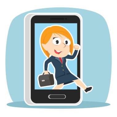 smartphone işkadını atlama dışarı