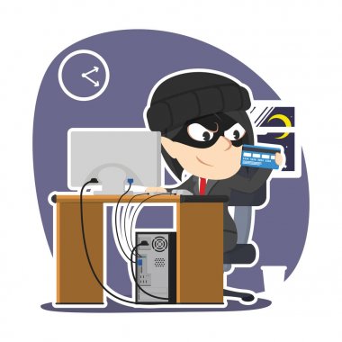 hırsız işkadını şirket hesabı banka hacking