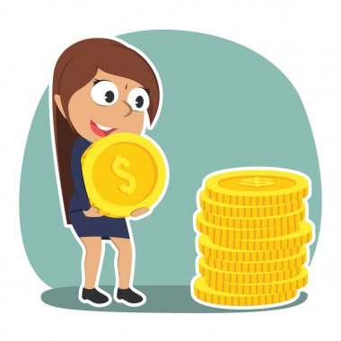 Hint işkadını kazık kadar madeni paralar