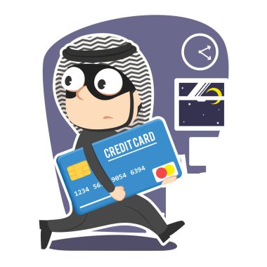 Arap işadamı çalmak kredi kartı