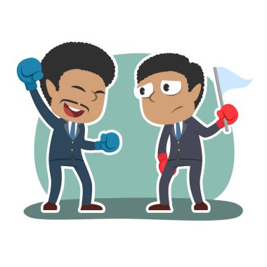 Afrika işadamı boks şampiyonu 