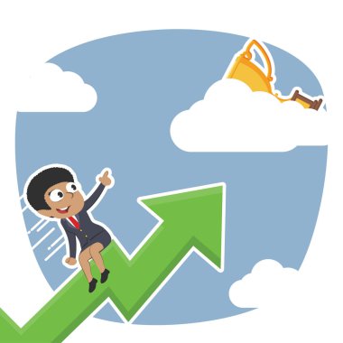 bulutlar Kupası Afrika işkadını binme grafiğe