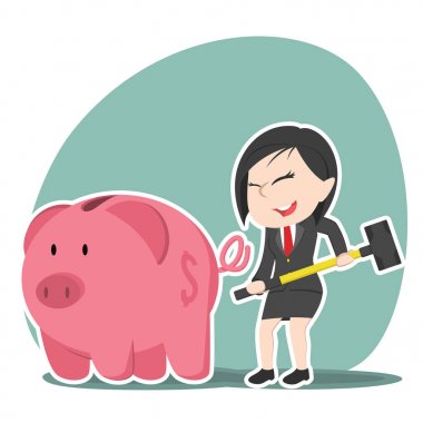 Asya işkadını kumbara kıracak