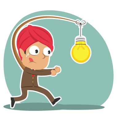 Hintli işadamı ampul kovalıyor