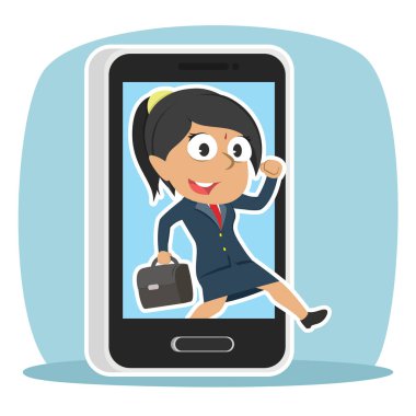 Hint işkadını smartphone atlama