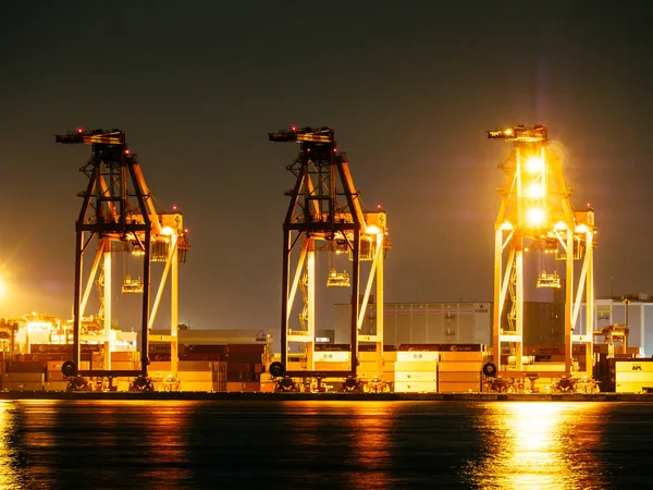 Gantry crane in japan — Stock Photo, Image